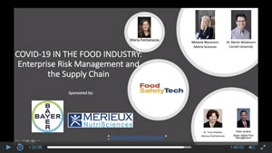 COVID-19 in the Food Industry: Enterprise Risk Management and the Supply Chain