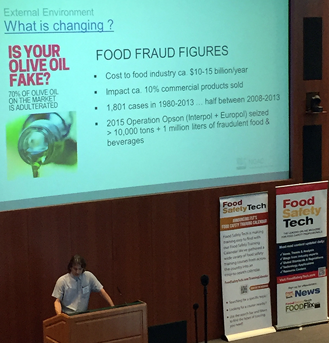 Fabien Robert, Nestle 2018 Food Safety Supply Chain Conference