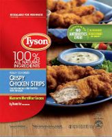 Tyson ready-to-eat chicken strips, May 2019 recall