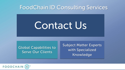FoodChain ID Consulting Services