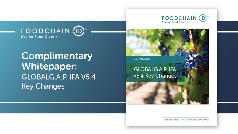 GLOBALG.A.P. IFA v5.4 Key Changes