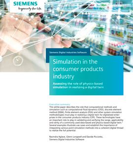 Simulation in the consumer products industry