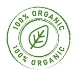 100% Organic Label